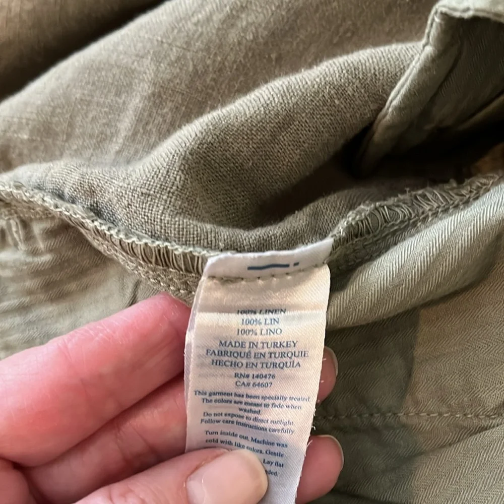 NWT Faherty Men's Olive Green Shorts Size XL